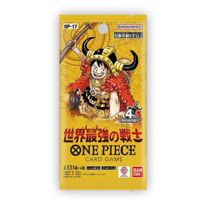 世界最強の戦士(The World's Strongest Warriors / 世界最强的战士)Japanese ONE PIECE Card Game OP-17